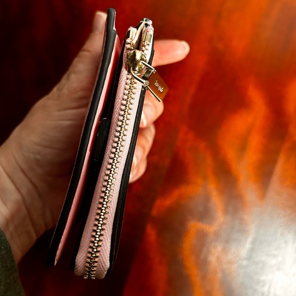 KATE SPADE | NWOT Compact Corner Zip Wallet PINK - Picture 5 of 9